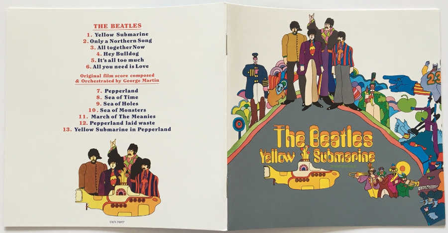 Booklet, Beatles (The) - Yellow Submarine [Encore Pressing]